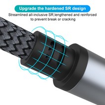 스플리터 Essager TV 박스 애플 스피커용 RCA 케이블 3.5mm 잭-2 Aux 3.5mm-2RCA 수 어댑터 와이어 코드, [03] 2m