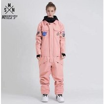 스노우보드데크 스노보드 스노우보드장비 원피스 커플 스키복 남성 여성 세트 원피스 재킷 바지 원피스 러브 스키 바지와 재킷 세트, M, 라이트 핑크