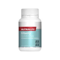 뉴트라라이프 빌베리 10000 60정 / Nutra-Life Bilberry 10000 Plus 60