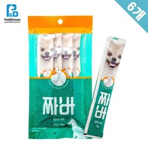 댕댕이 유산균 6팩 짜먹는 유익균 장까지 응가 시바견