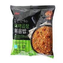 밥먹는사람들 냉동볶음밥추천 야채 곱창 볶음밥 간편식 레토르트 밀키트 300g, 300g 1팩