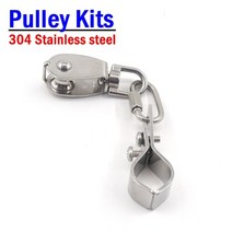 텔레스코픽 웨이브 양산 그물 액세서리 설치 부품 개폐식 야외 천막 설치 그늘막 용품, 풀리 키트, 20개