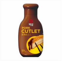 백설 돈까스 소스 255g, 12개