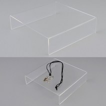 뉴리웹 ㄷ형 아크릴 진열대 화장품전시대 제품진열대 화장품디스플레이