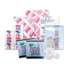 식품용 실리카겔 제습제 산소흡수제 신선도유지제 (소량), 캡슐형 1g 50개