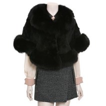 [기타] [로베르타아이람]폭스 쉬어드레빗 망또(OS1308/블랙)