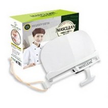 ♥LUCKY♣ 마스크린 심플라이트S 1개입 위생 투명마스크 플라스틱마스크 조리사마스크 주방위생마스크