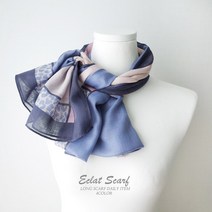 하이퀄리티 에끌라 롱 스카프 여성 머플러