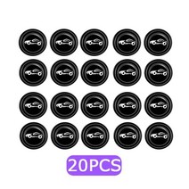 차량용 차음 방음 흠음 단열 재 2023 새로운 범용 자동차 도어 충격 흡수 가스켓 자동차 트렁크 패드 shockproof 농축 쿠션 스티커, 20개