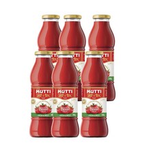 무띠 파사타 가스트로노미아 체리 토마토 400g Mutti Passata Gastronomia Cherry Tomatoes, 6팩