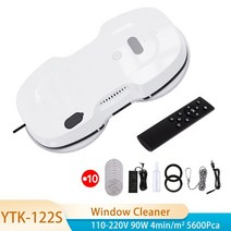 창문로봇청소기 유리창닦이 새로운 5600pa 높은 흡입 창 청소 로봇 전기 스마트 물 스프레이 창 청소기 로봇 낙하 방지 진공 청소기, 예, 분무기, 영국