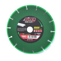 케이원 다이아몬드 절단 휠 (180x1.8Tx22.23) 7인치 다이아 그라인더날 스틸 연마 커팅 날