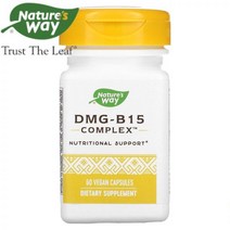 네이쳐스 웨이 네이처스 DMG-B15 마그네슘 25mg 칼륨 포타슘 30mg 베타인 HCI 100mg 글라이신 식물성 60캡슐