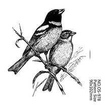 압인기 인두 도장 실링왁스 스템프 AZSG 빈티지 버드 클리어 스탬프 DIY 스크랩북 종이 카드 제작 앨범 재미있는 장식 실리콘 씰 공예, 3.AOS978