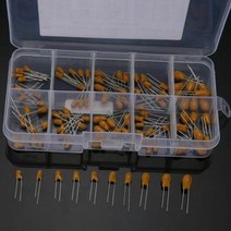 제이엘365 탄탈륨 캐패시터 100PCS 10종 1세트 16V 1uf~100uf 키340983405343ea