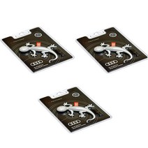 아우디 오리지널 게코 방향제 도마뱀 라이트 그레이 오렌지향 x 3개