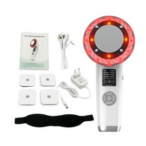 피부관리기 홈케어 리프팅 쿨링마사지기 클린징 8 in 1 초음파 캐비테이션 ems 팻 버너 바디 슬리밍 마사지 체중 감소 rf led 적외선 피부 뷰티 케어 기계, 흰색 상자 없음