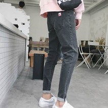 가바바 남성 청바지 롤업해서 입기 좋은 캐주얼 데님팬츠 G23594