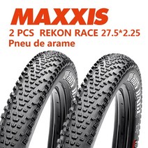 자전거부품MAXXIS-29 MTB 자전거 타이어 27.5x2.25 29x2.25 리콘 레이스 EXO 펑크 방지 오프로드 다운 힐, 2PCS 27.5X 2.25 B, 와이어