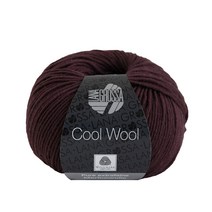 [니트박스 뜨개실] 라나그로사 쿨울 메리노울 털실, 2041.버건디