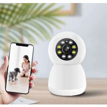 스마트폰cctv 홈캠 펫캠 4g 집안 무선 방범용 카메라, 와이파이 버전 정전 모니터링