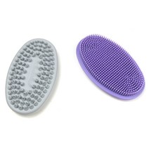 발론스 국산 양면 실리콘솔 물걸레세척 찌든때제거 욕실 주방 세탁솔, 1개, 그레이