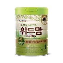 바른목장 원유로 만든 위드맘 분유 1단계, 15개, 750g
