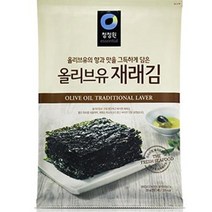 청정원 올리브유 재래김 20g (1절x5매), 18개