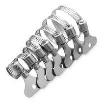 클램프레버 5pcs 스테인레스 스틸 핸들 호스 t 볼트 원형 공기 물 파이프, 19-29mm-type2, 13 19-29mm-Type2