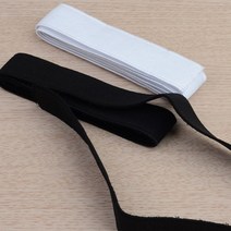태권도복 허리 고무 밴드 도복 바지 고무줄, 색상, 검정