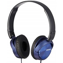 SONY 소니 밀폐형 접이식 헤드폰 인강 게이밍 음악감상 저음 고음에강한 MDRZX310, 네이비