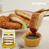 [김나운더키친] 프렙프렙 튀겨나온 통등심 치즈 돈까스 2팩x140g(총 280g), 상세 설명 참조, 상세 설명 참조, 상세 설명 참조