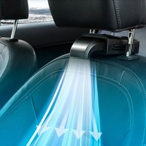 등땀방지 차량용 등골 오싹 카시트팬 USB 쿨링 서큘레이터 선풍기, 1EA