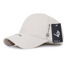 베이직엠 남성 여성 야구모자 볼캡 The origin 링 스트랩
