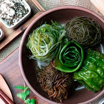 청정완도 해초 미역줄기 300g 3팩/ 미역줄기 쌈다시마 톳 꼬시래기 곰피미역 골라담기, 꼬시래기 250g 3팩