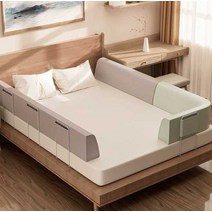 아기침대 범퍼가드 쿠션 낙상방지 침대안전가드, 그린 1.5m