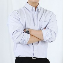 이상한 변호사 우영우 스프라이트 셔츠 남자 옥스퍼드 소라색 하늘색 셔츠
