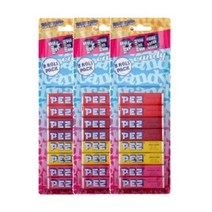 Pez Candy Refill 8Pk Assorted Fruit 2.31 oz (3 Pack), 1