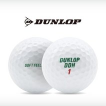 Dunlop 던롭 화이트/컬러 로스트볼 모음 (10알), 02. [A+/A] 옐로우 (10알)