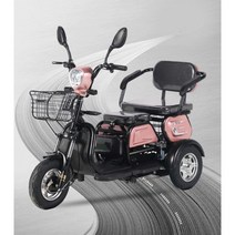 전기 삼륜차 소형 전동차 스쿠터 배터리 3발 삼발이 오토바이 충전식, 48V, C