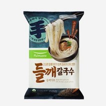 풀무원 들깨칼국수 412g (2인분) 얼큰한국물 쫄깃함 진한국물 존맛탱 한끼대용, 5개