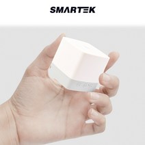 5cm 초미니 스트랩 블루투스 V 5.0 스피커 캠핑 여행 휴대 케이블 포함, 화이트 STBT-S1300