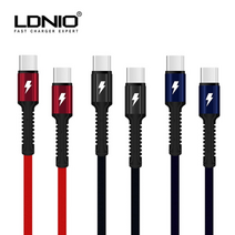 [KT알파쇼핑]LDNIO LC92 3A TYPE C to C 급속충전 케이블 2M, LDNIOLC92CtoC레드_색상_상세페이지참조, LDNIOLC92CtoC레드_수량_상세페이지참조