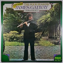 (중고LP) 비발디 사계. 제임스 골웨이. VIVALDI THE FOUR SEASONS 1980년 라이센스 (자켓 음반 상태 AA. 자켓 뒷면 얼룩 있음)