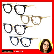 페니레인안경 CHESTER 4칼라 뿔테안경 청광렌즈 컴퓨터보안경 블루라이트차단안경