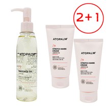석기스토어 [ 2+1 임신전후 피부케어 튼살완화크림150ml 2개+바디오일120ml 1개 ]