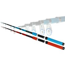 남성용 330 중급자 커플 바다 릴낚싯대 미니낚시대 민장대 찌낚시대 장어, 파랑/330