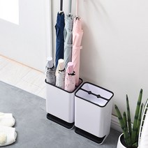 심플한 우산꽂이 6구 우산 보관 정리함 우산통, 우산꽂이 정리대-핑크
