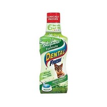 고양이 위한 치과용 담수 첨가제 8온스 구취 하얀 치아 물그릇을 추가 구강 건강, 8 fl.oz., 원본