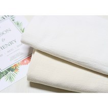 혜인천 대폭 7수 워싱 무명슬라브 2컬러, 백아이보리